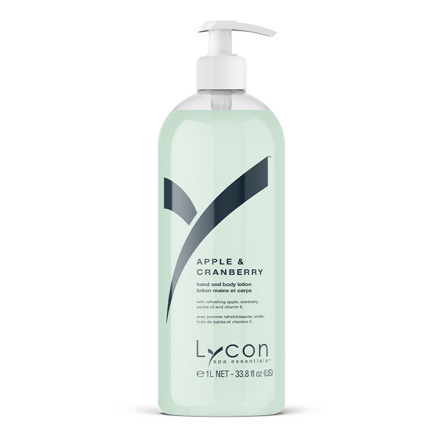 Lycon Apple & Cranberry Hand & Body Lotion 1 Liter iSpa