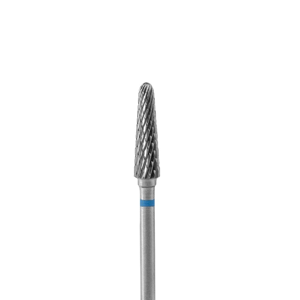 Staleks Carbide nail drill bit frustum blue EXPERT head diameter 4 mm / working part 13 mm