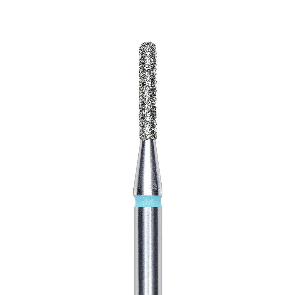 Staleks Diamond nail drill bit rounded cylinder blue EXPERT head diameter 1,4 mm / working part 8 mm