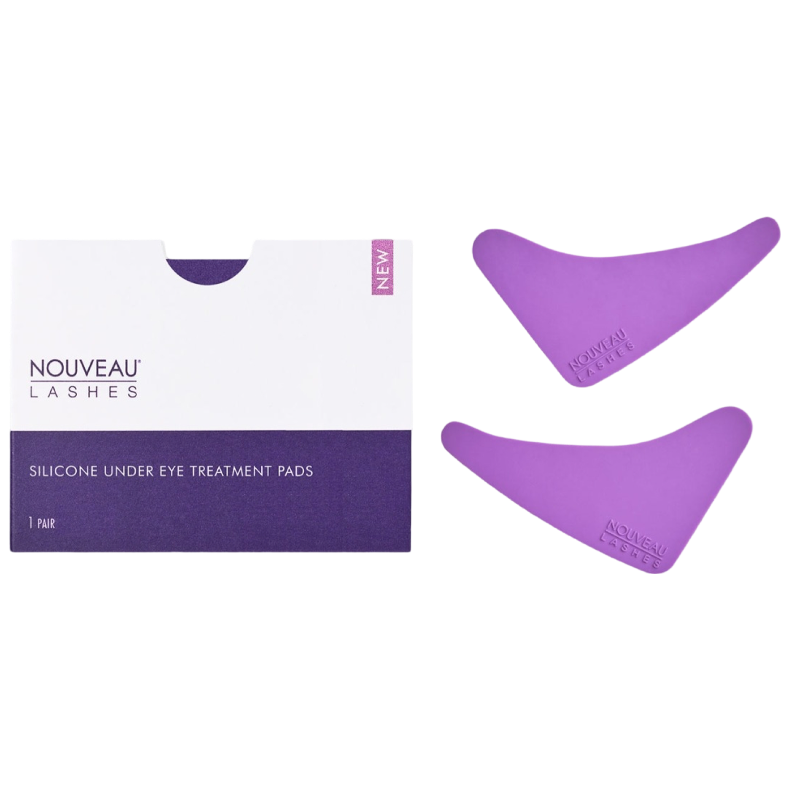 Nouveau Lashes Silicone Under Eye Treatment Pads iSpa