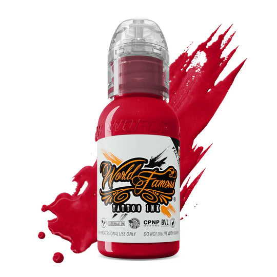 The Tattoorialist: Berlin, London, 激レア World Famous Tattoo Ink | Samuel O'Reilly Red 30ml – i-Spa