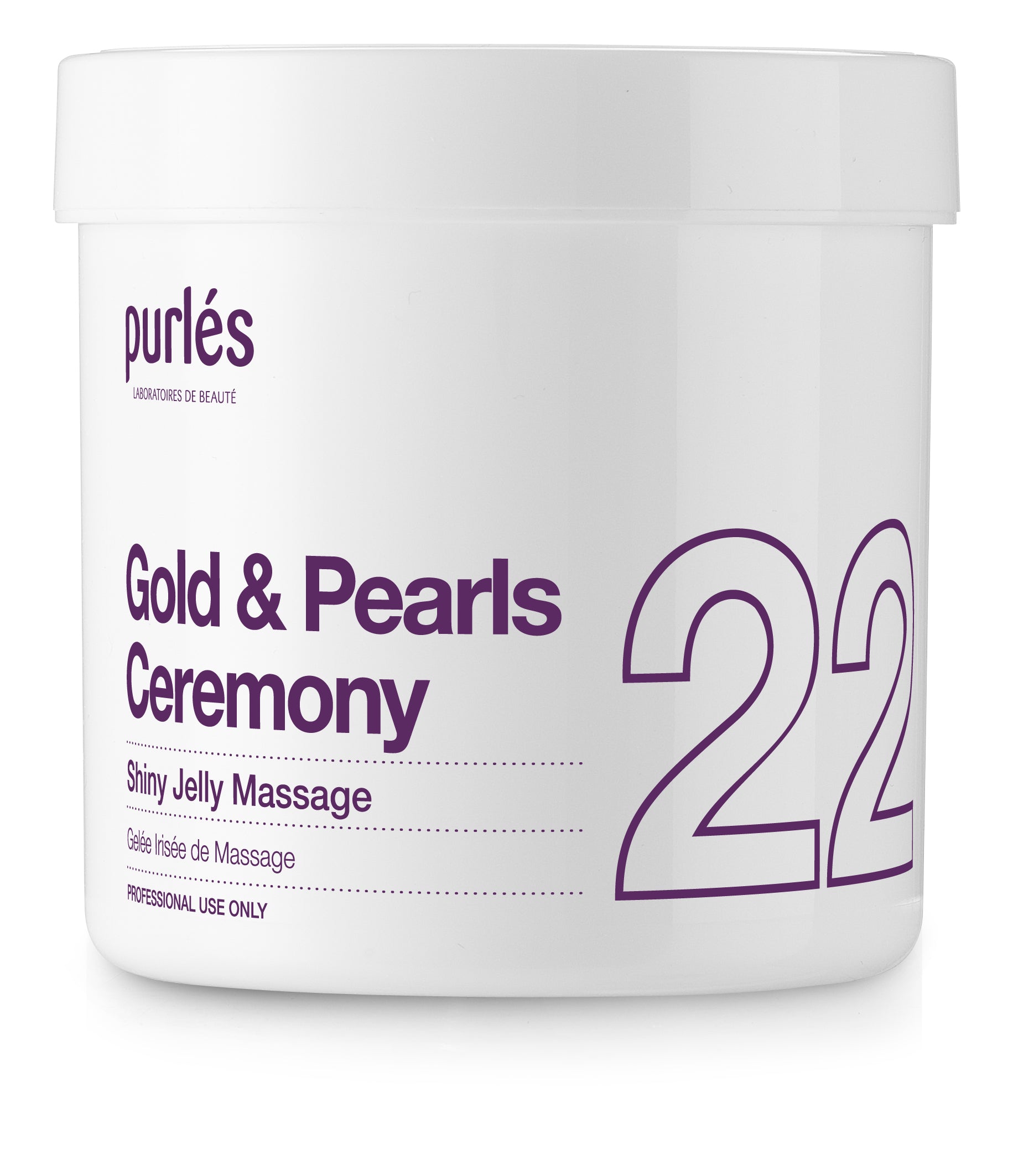 Purlés Shiny Jelly Massage 22 Professional iSpa