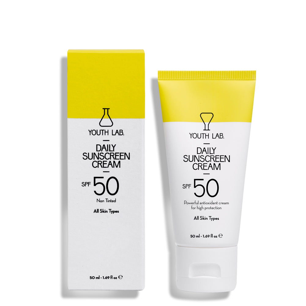 Youth Lab, Daily Sunscreen Cream SPF 50 - All Skin Types