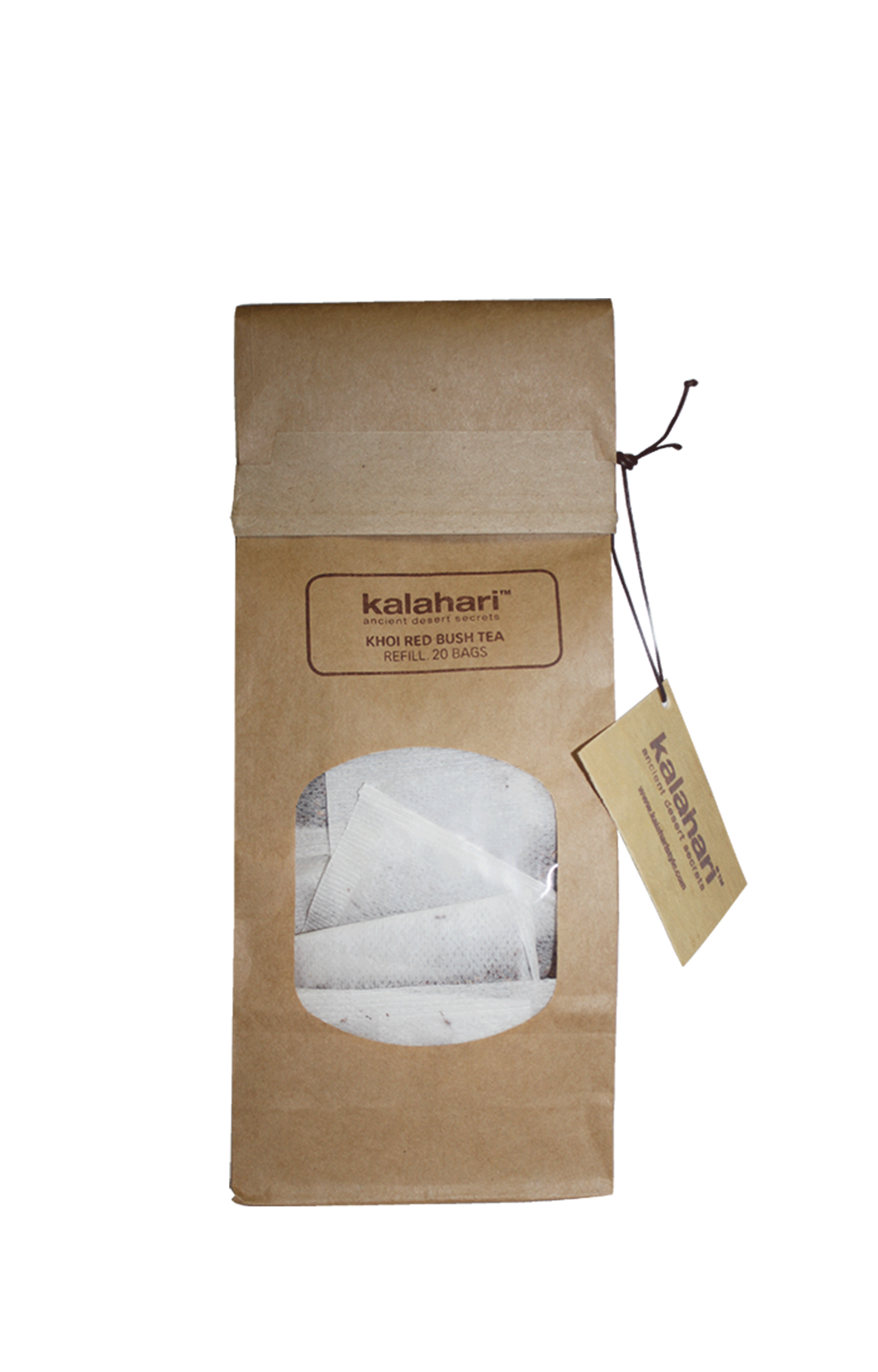 Kalahari Khoi Red Bush Tea 20 Bags iSpa