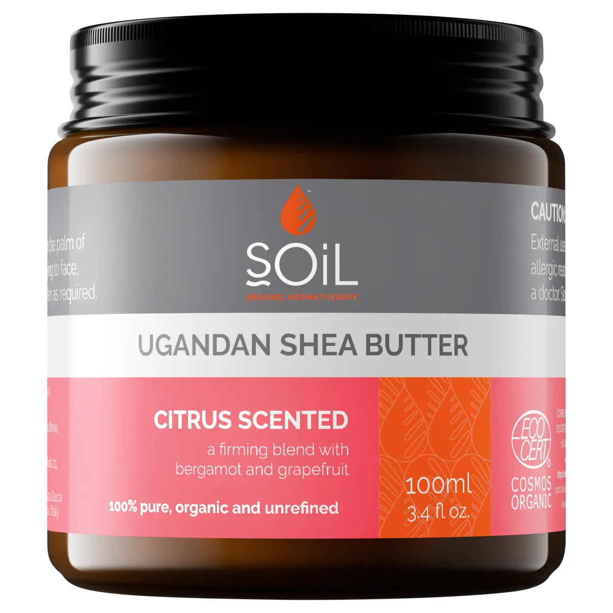 SOiL Citrus scented Shea Butter 100ml