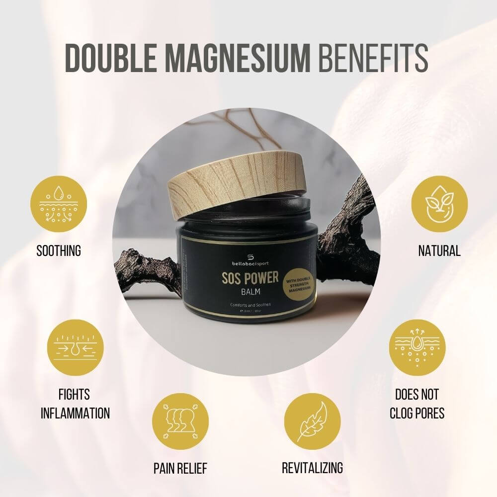 Power Balm Bellabaci | SOS Power Balm with Double Strength Magnesium 50g – i-Spa