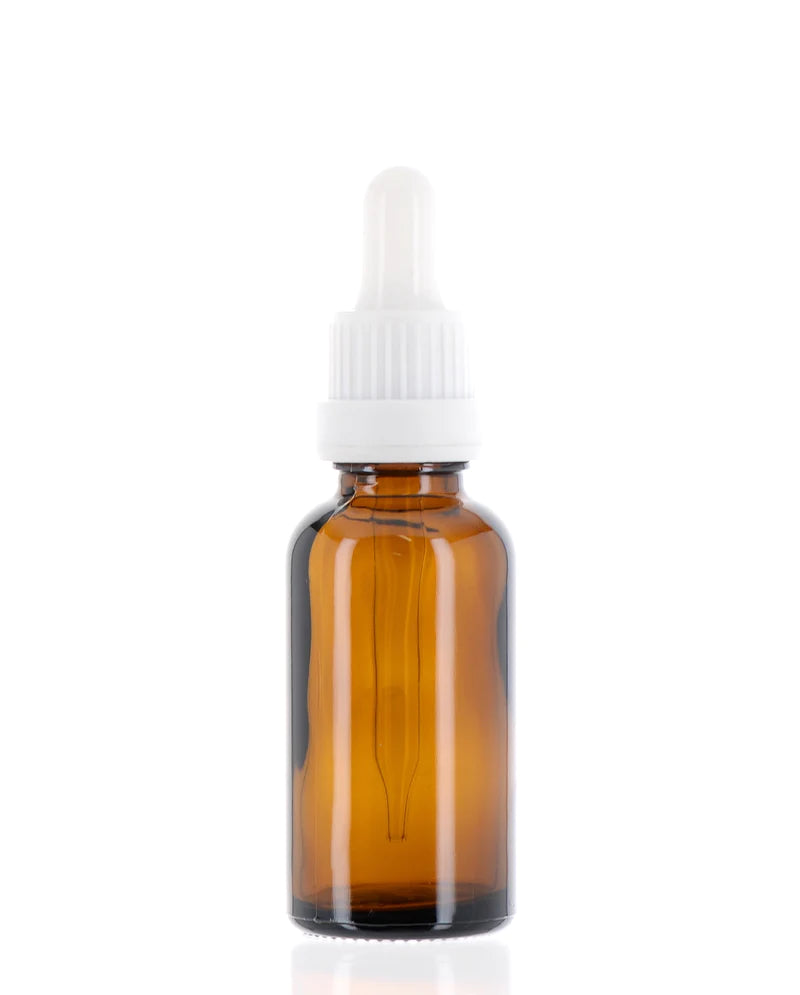Amber Glass Bottle With Glass Dropper | 30ml