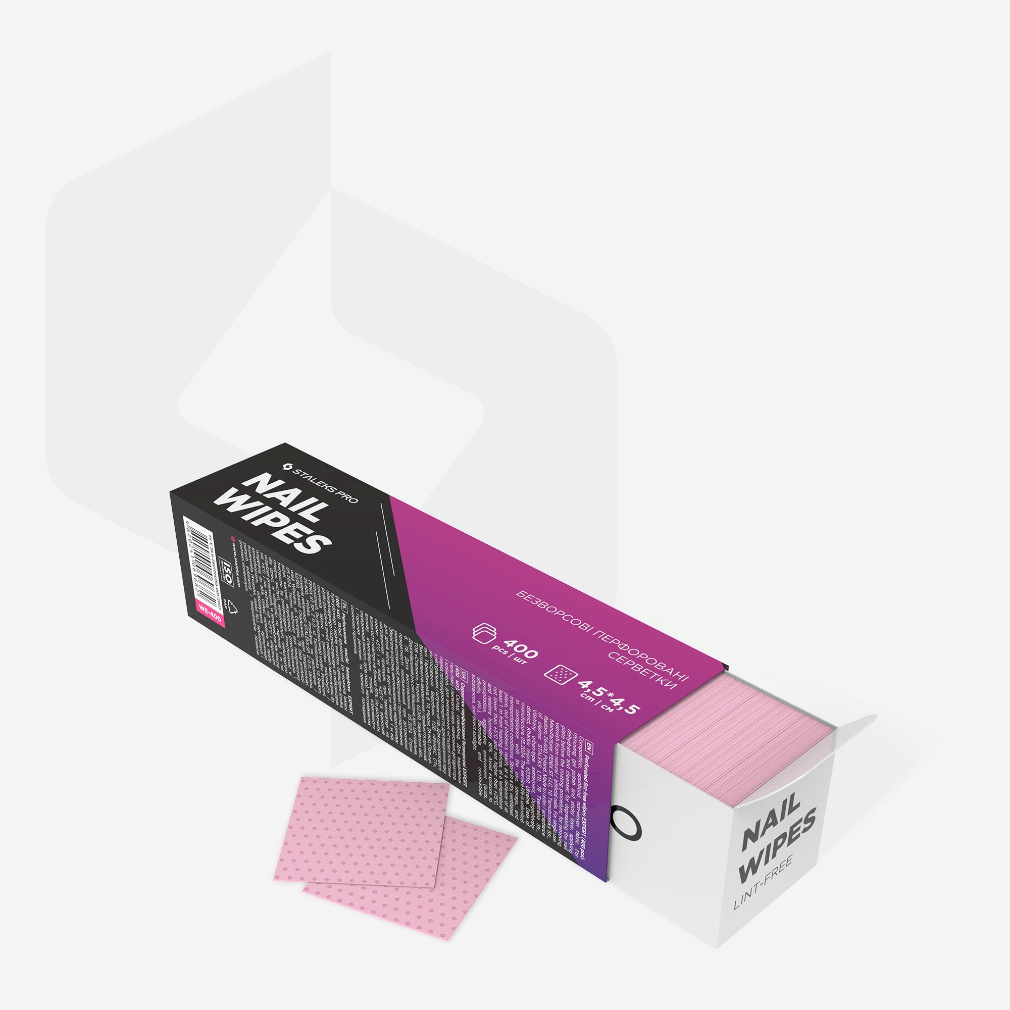 Staleks Pro Nail wipes