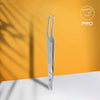 Staleks Professional eyelash tweezers EXPERT 41 TYPE 6 (L-shaped, 75′)