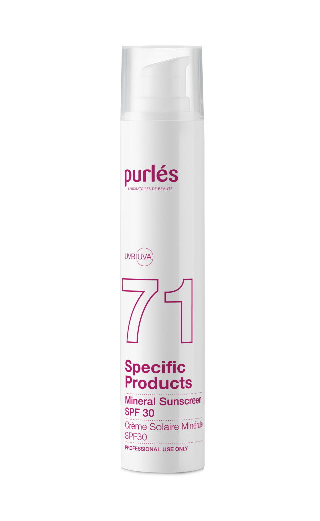 Purlés SPF 30 Mineral Sunscreen 71| professional