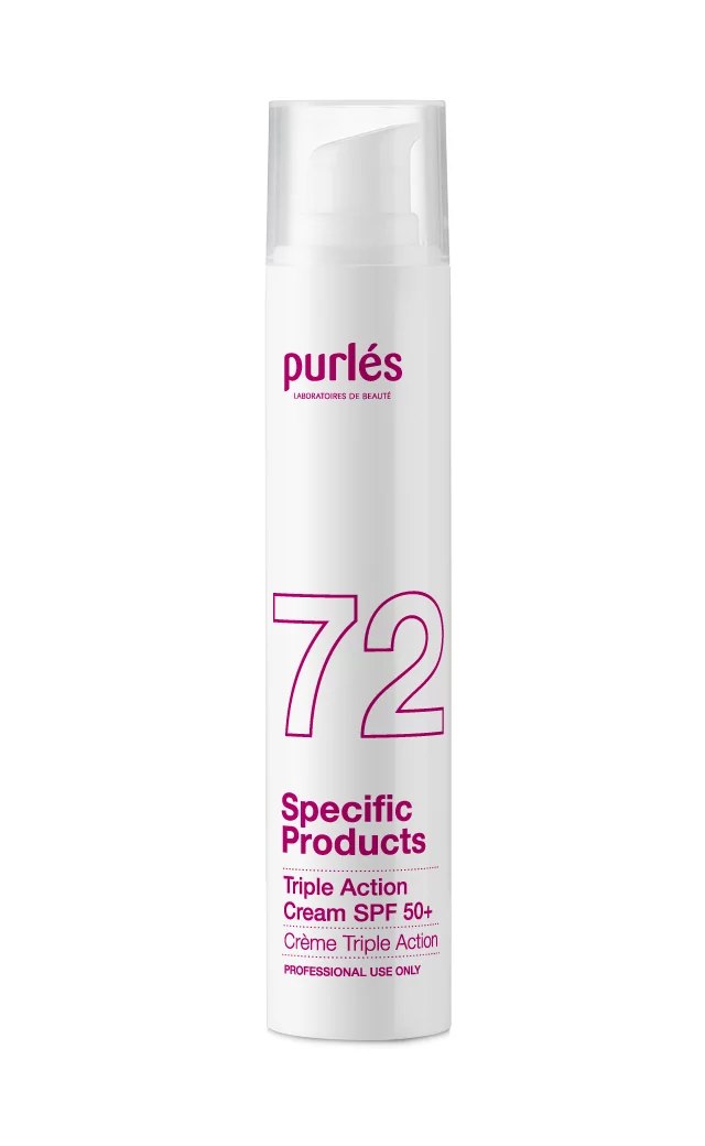 Purlés Triple Action Cream SPF50+ 72 | Professional