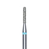 Staleks Diamond nail drill bit rounded cylinder blue EXPERT head diameter 1,4 mm / working part 8 mm