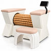 Professional Body Roller Machine | White & Soft Pink