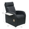 Luxe salon pedi couch | Black