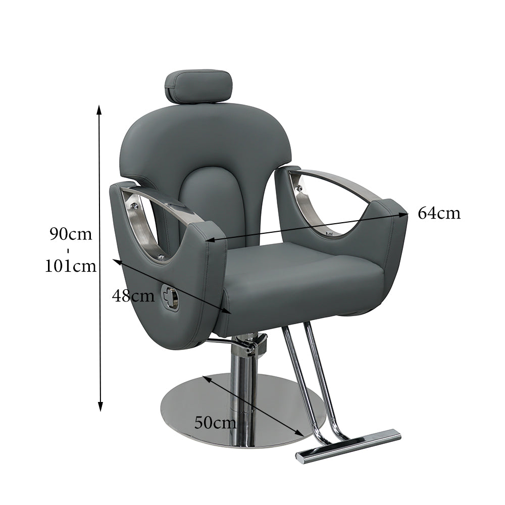 Supreme stylist & brow chair - Reclining | Black – i-Spa