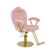 Goddess Stylist & Brow Chair | Pink & Gold