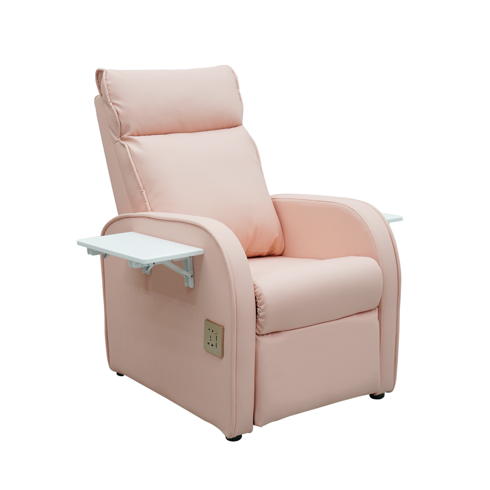 Luxe salon pedi couch | Light Pink