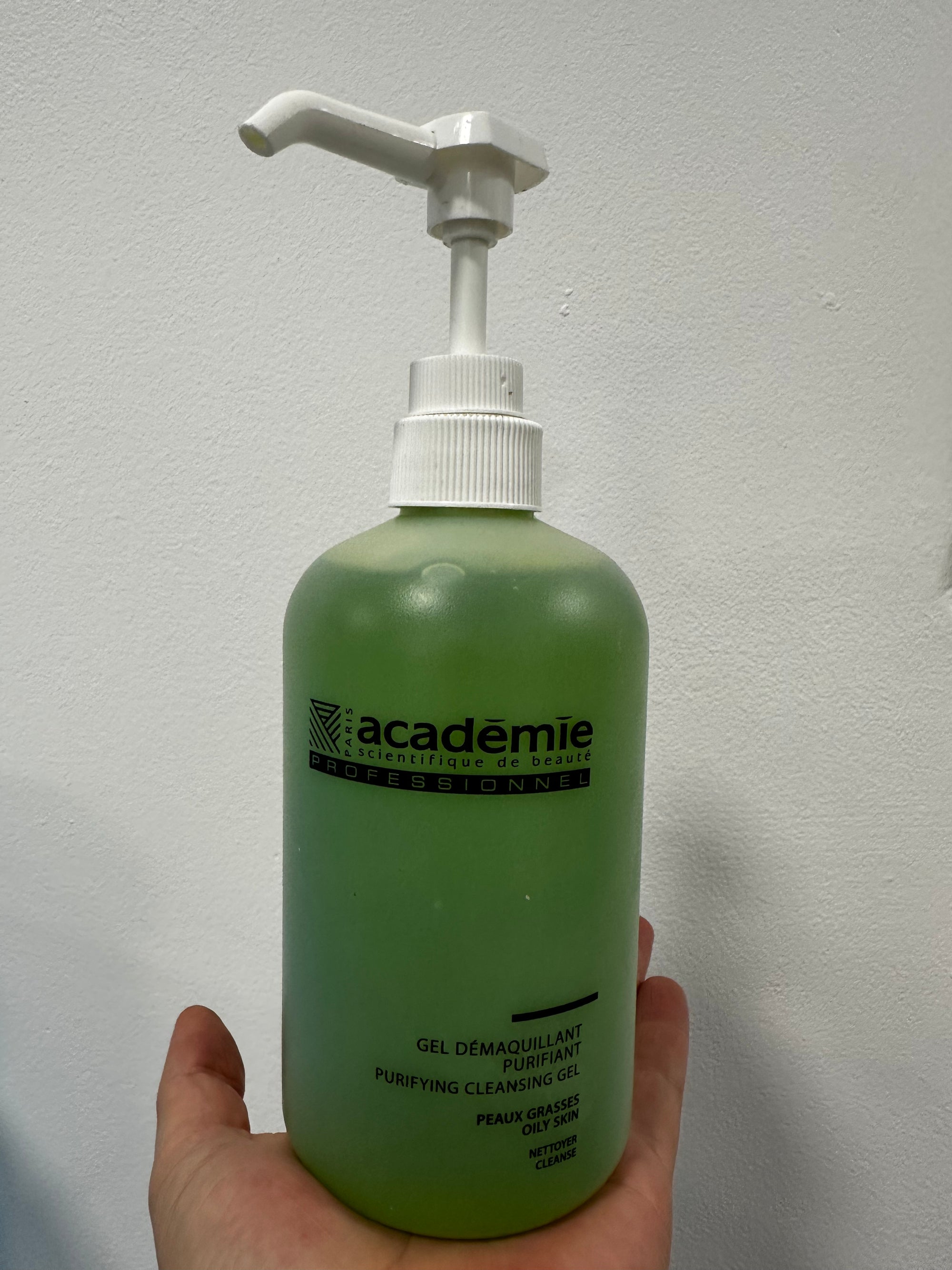 Purifying cleansing gel Academie FULL DEMO