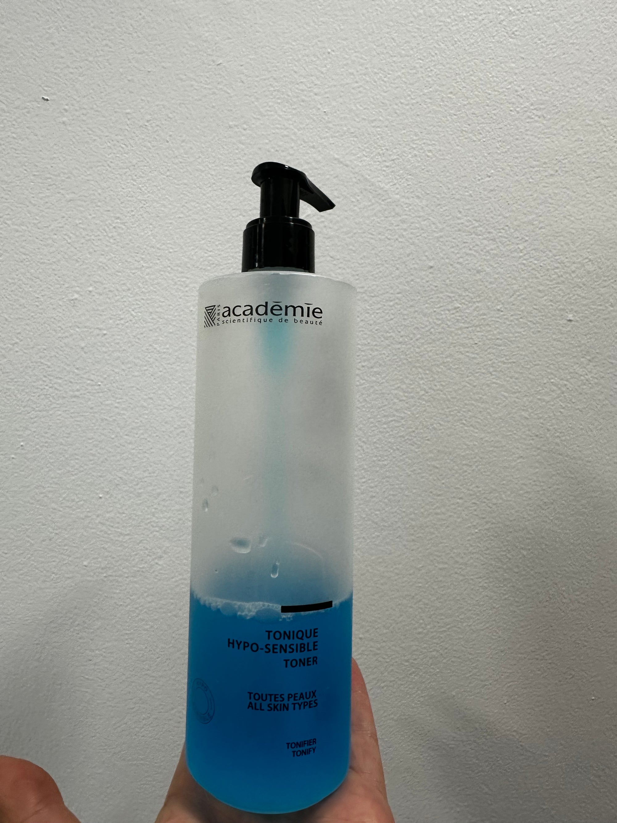 Academie hypo sensible toner (just below 1/2) DEMO