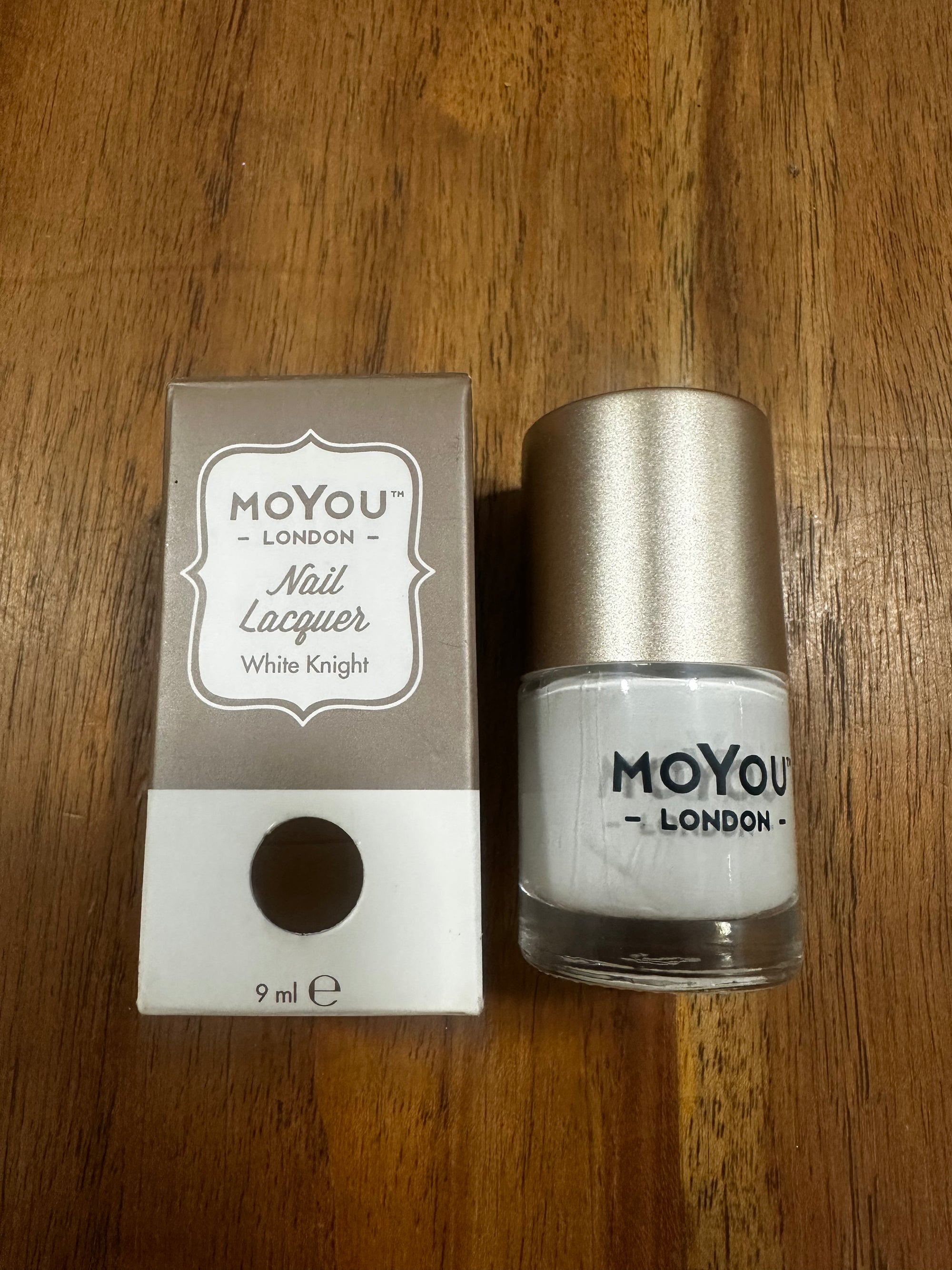 MoYou london nail lacquer white night DEMO NEW