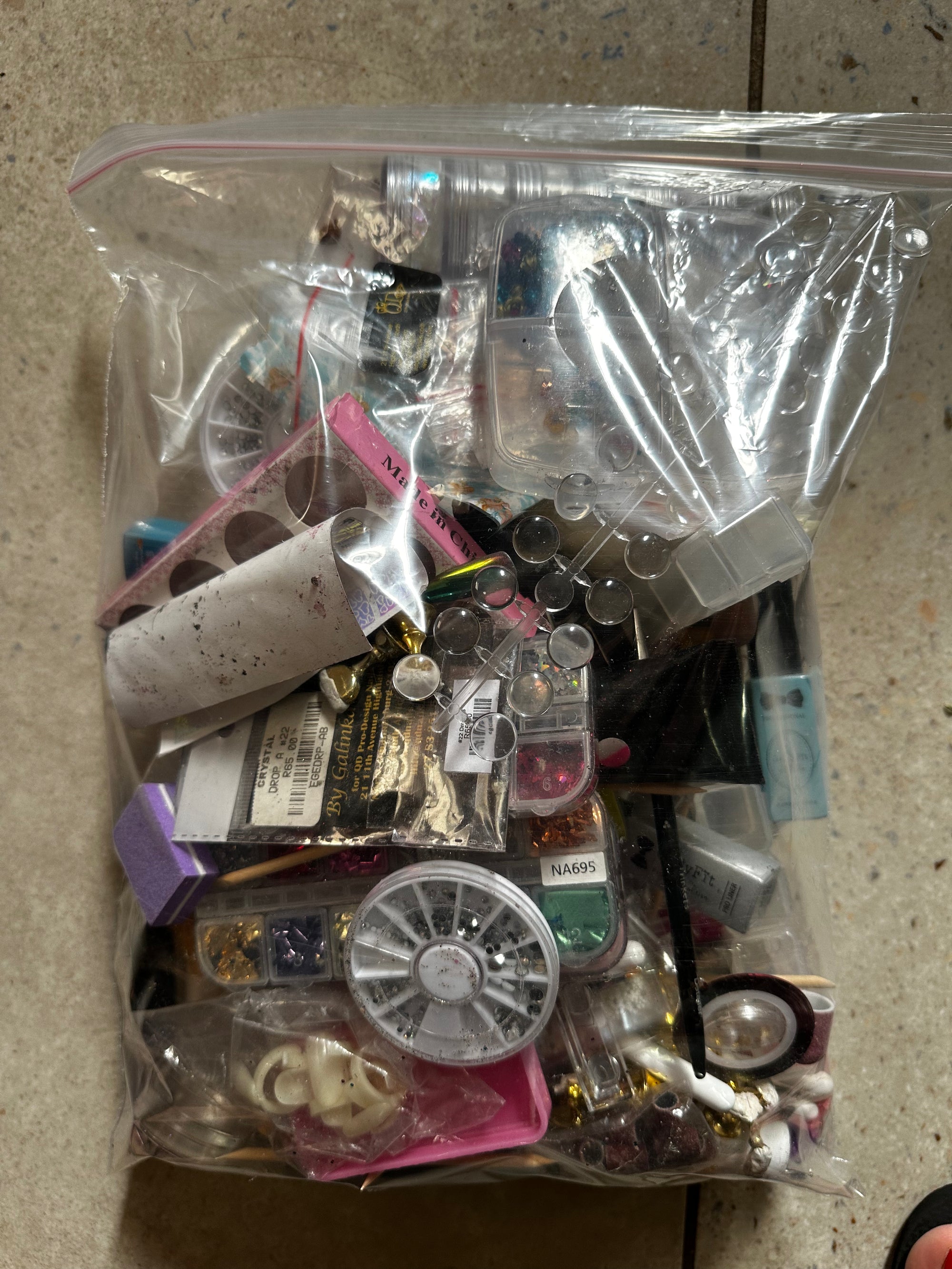 Nail bargain bin bag #1