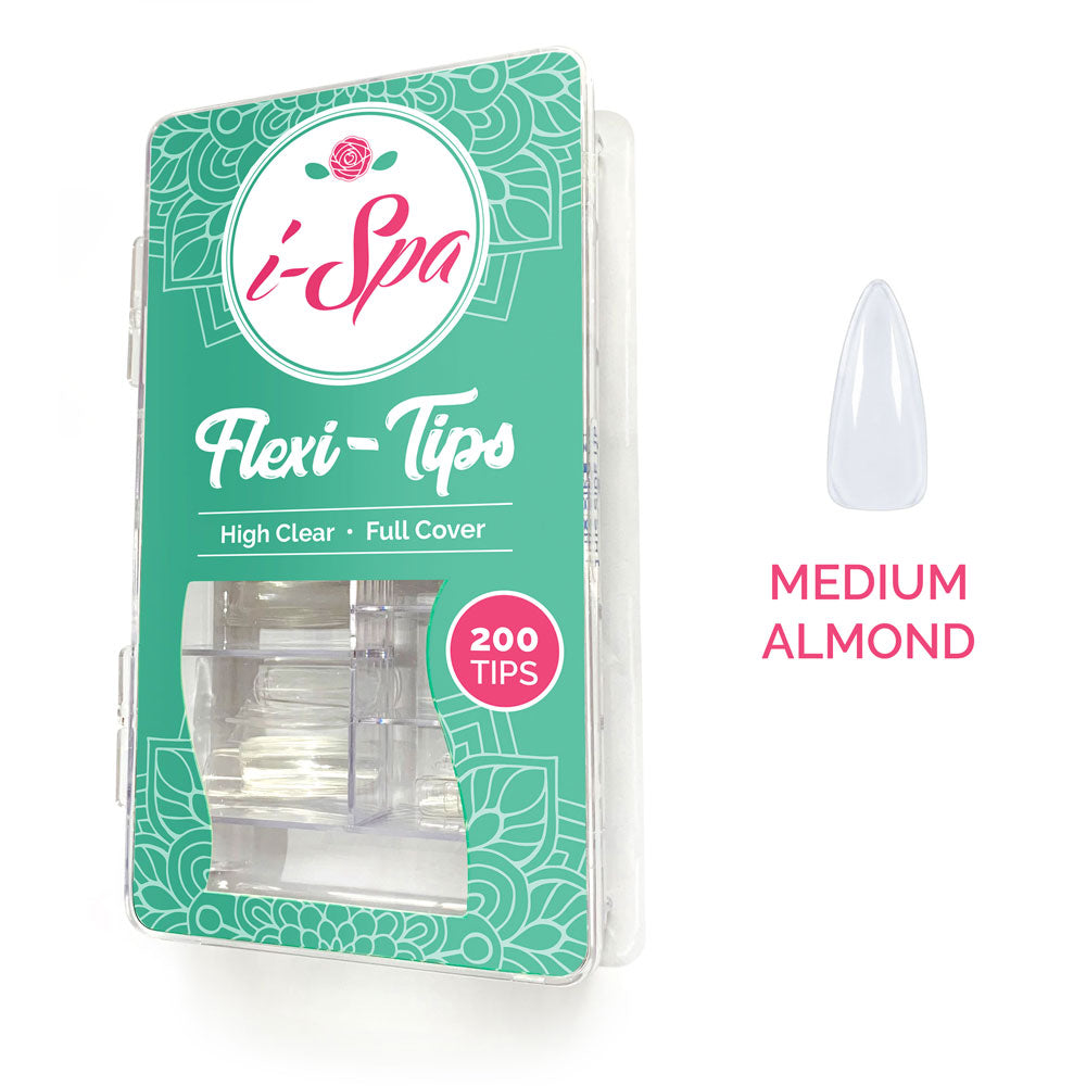 Flexi Tips | Full cover | Medium Almond 200's