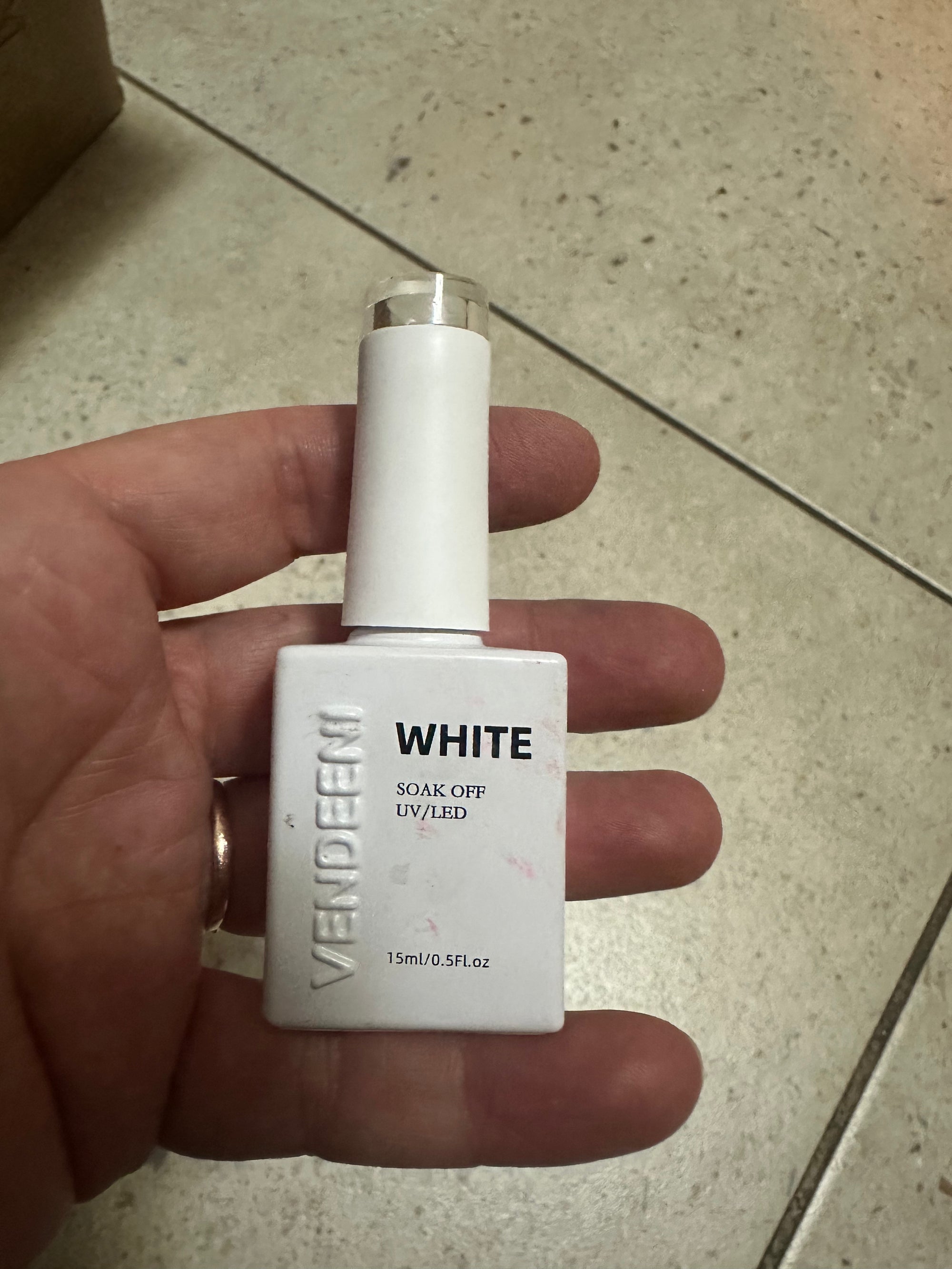 White gel ideal for french 1/2 DEMO