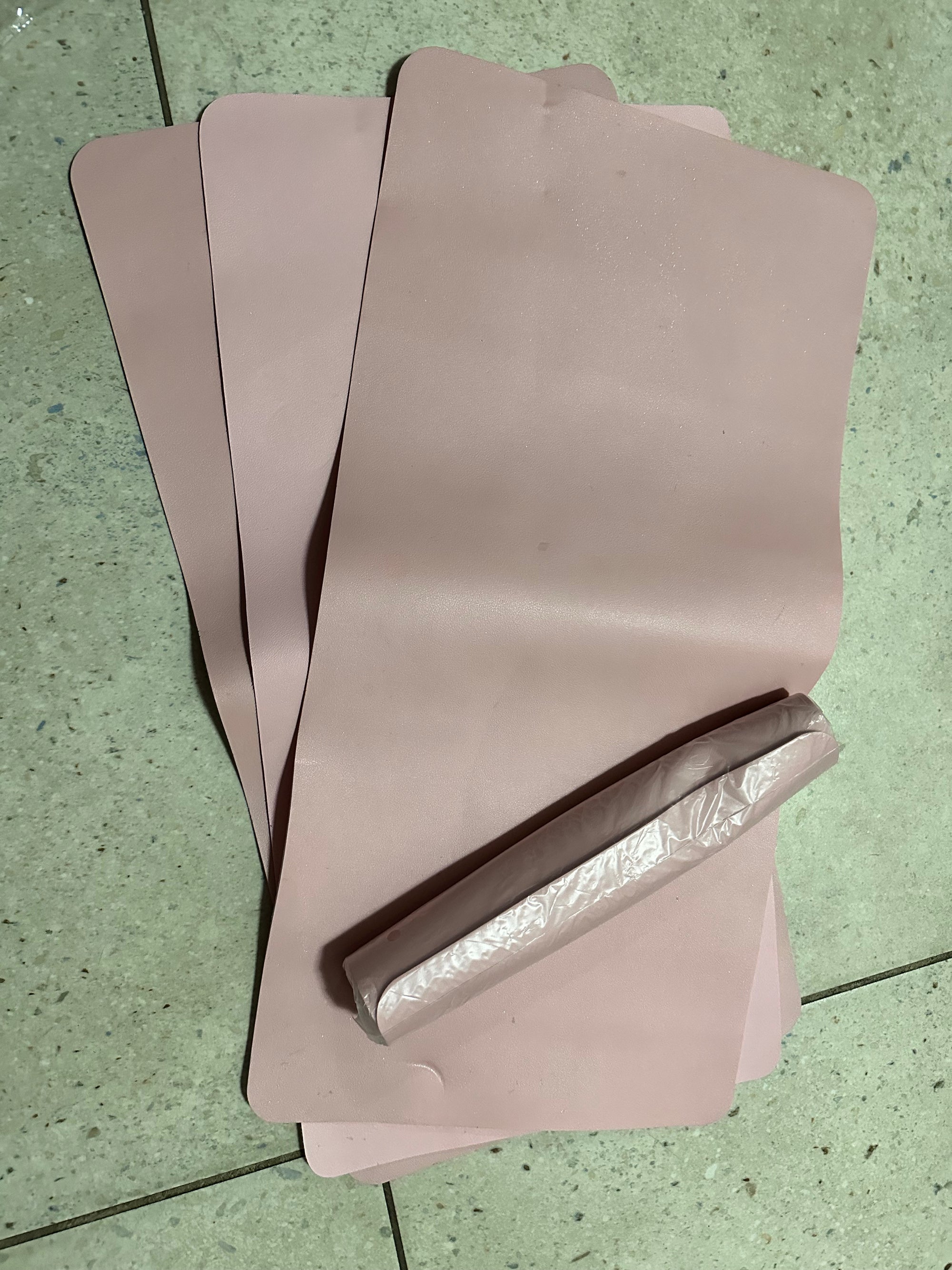 4 nail table mats pink bundle DEMO