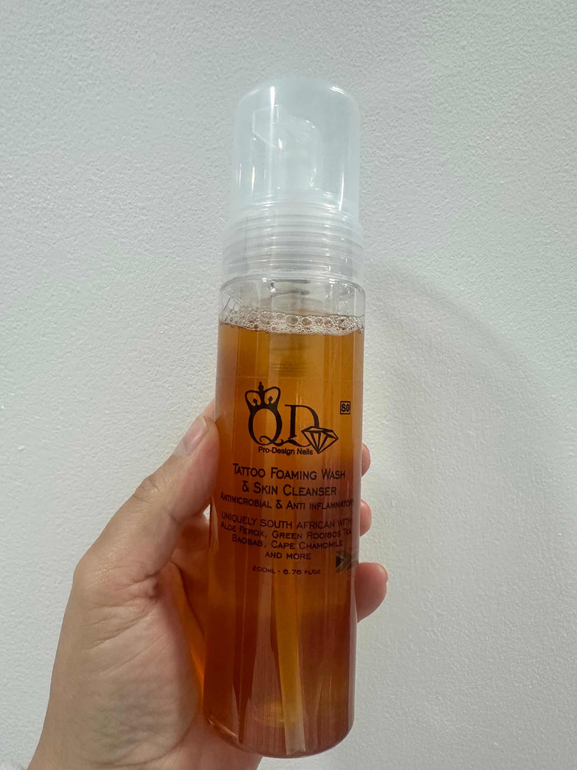 QD tattoo foaming was DEMO