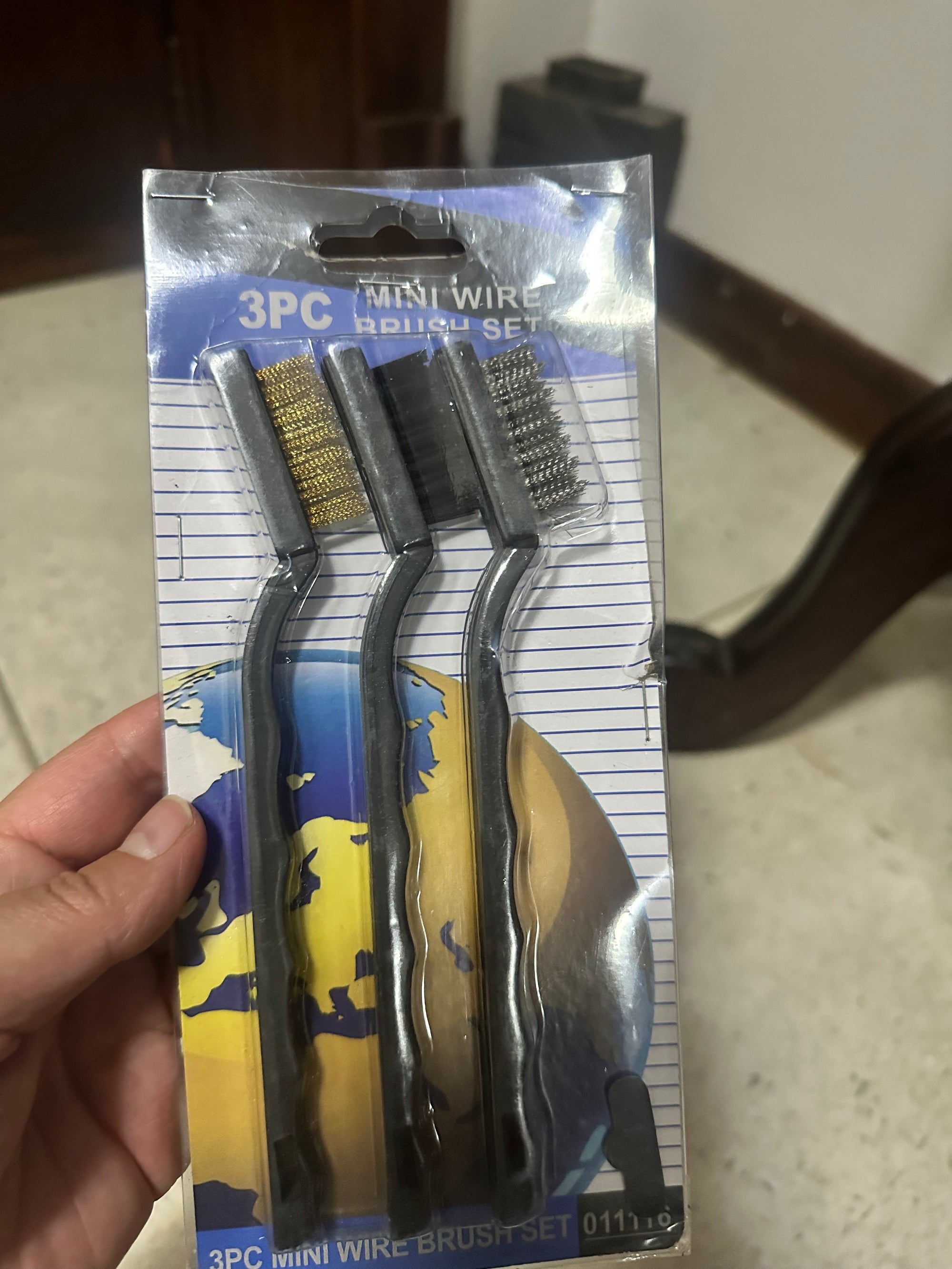 Drill bit brush cleaning set DEMO