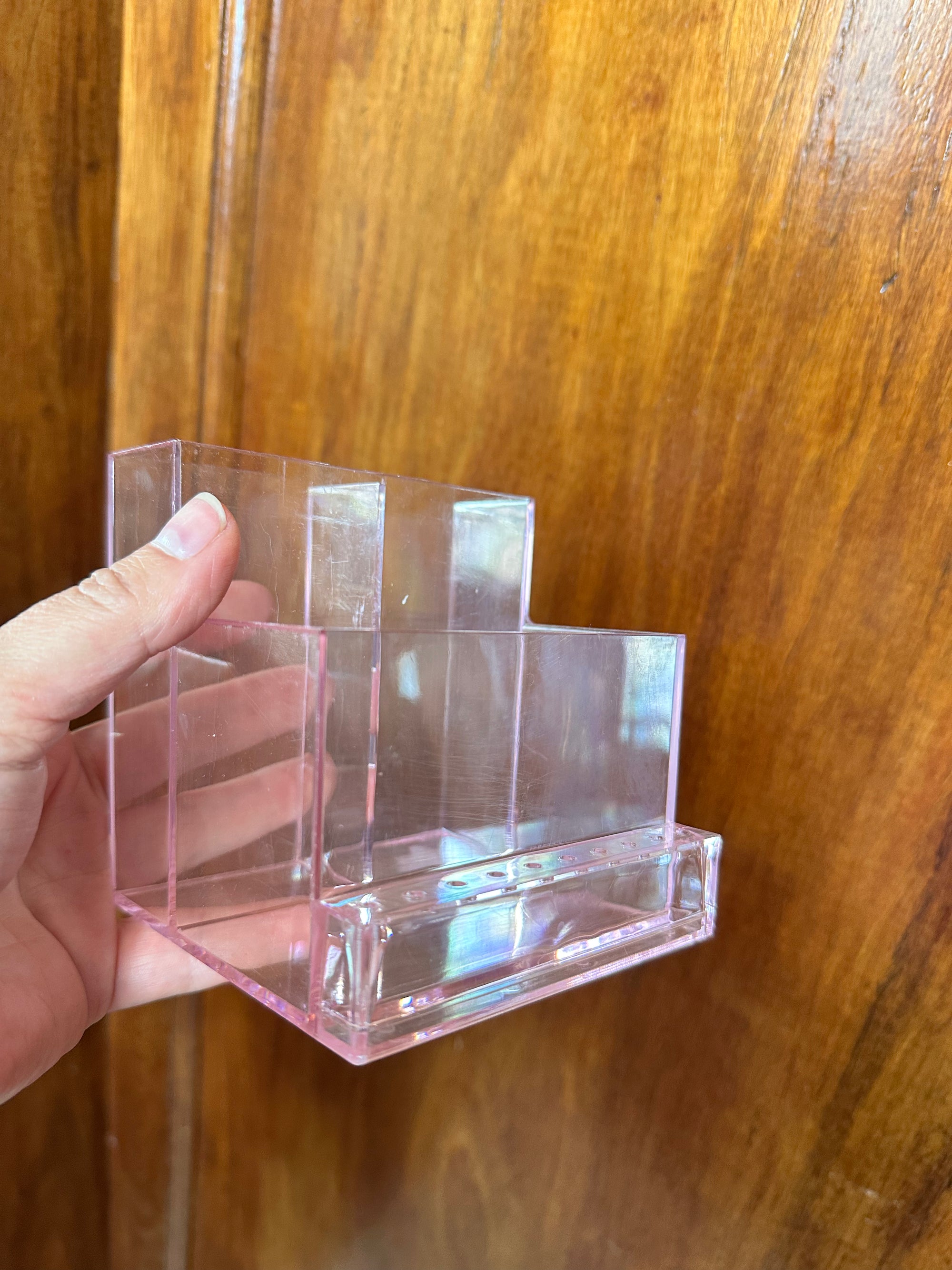 Nail station holder pink DEMO