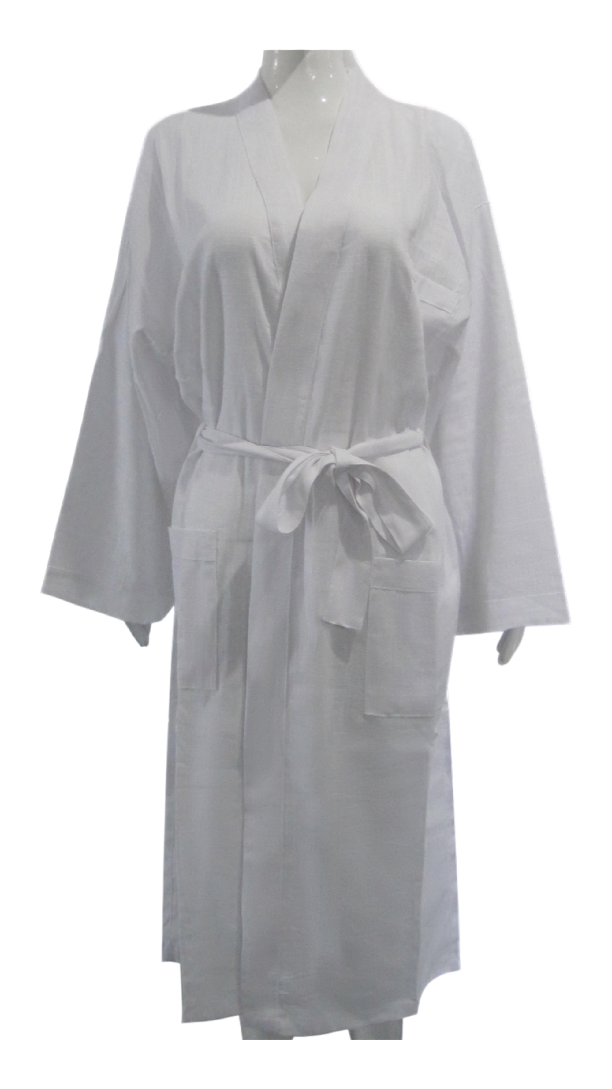 Viscose Linen Superior Gown