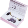 Purlés Facial Beauty Set | Amethyst Facial Roller & Gua Sha