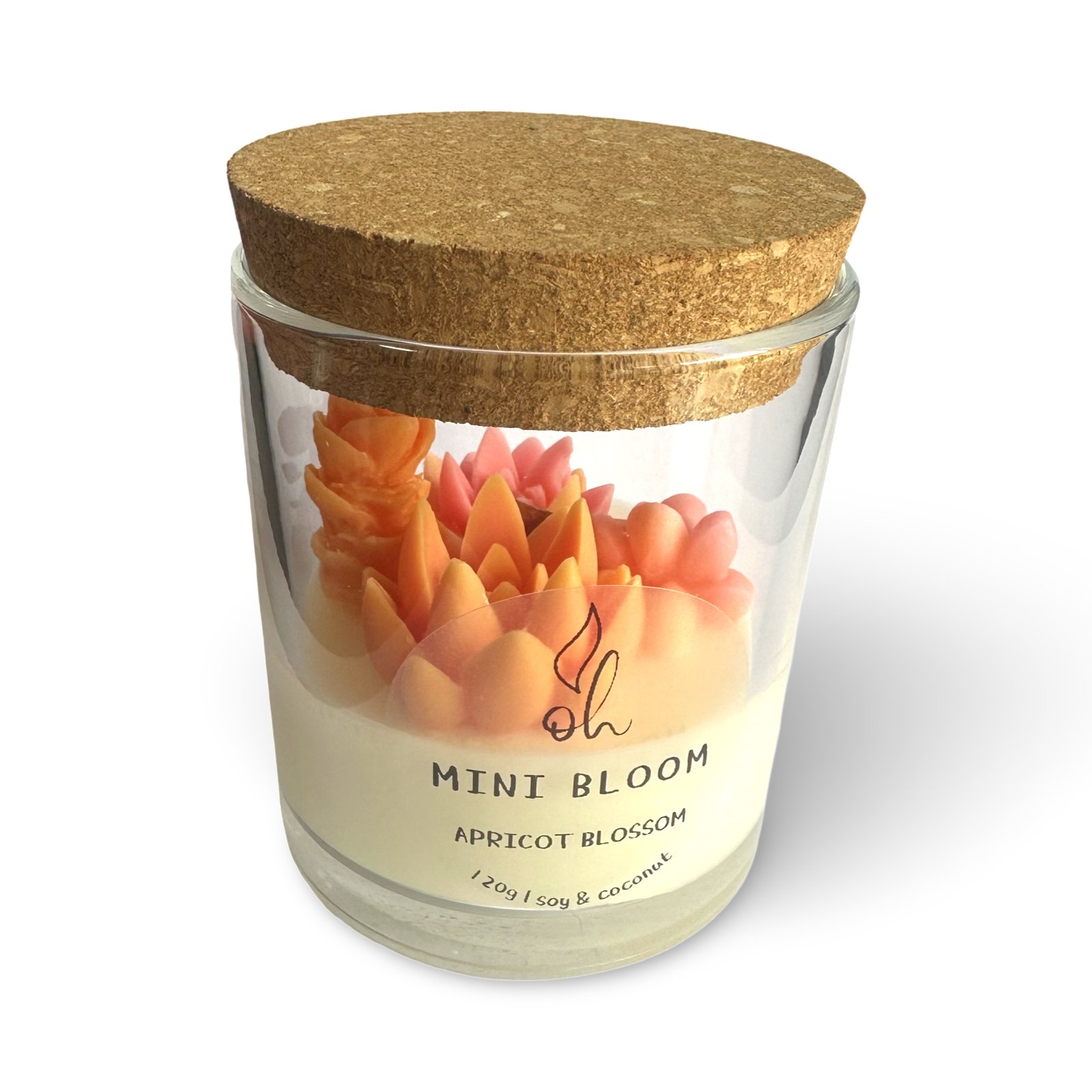 Mini Bloom Soy Candle | Apricot Blossom