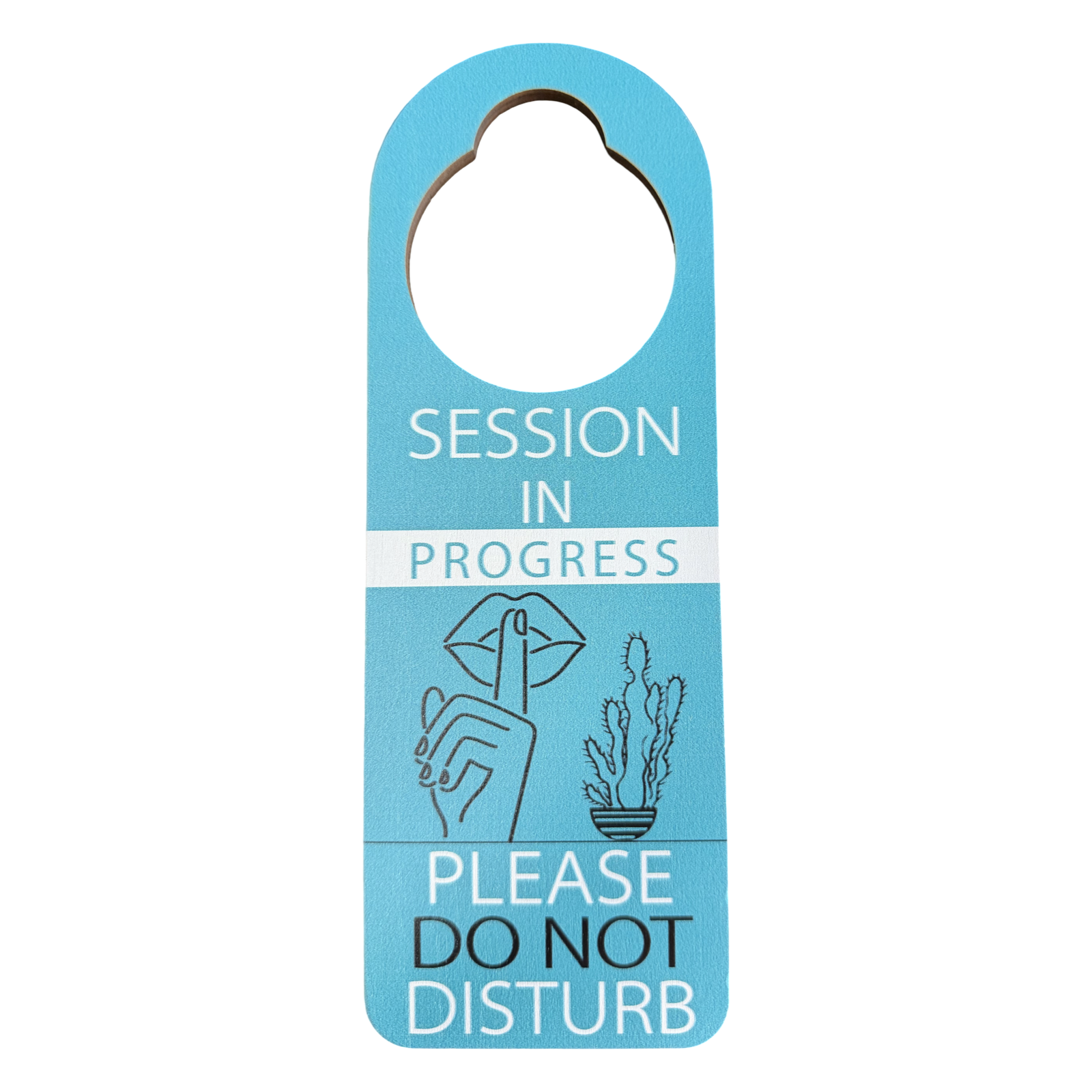Treatment in progress sign | Design C