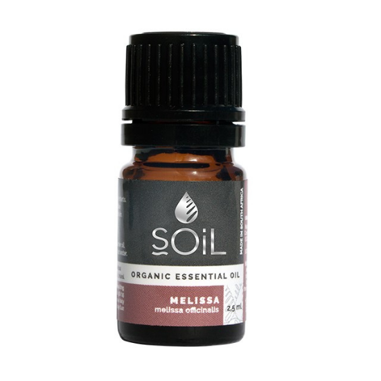 SOiL Organic Melissa Essential Oil 2.5ml