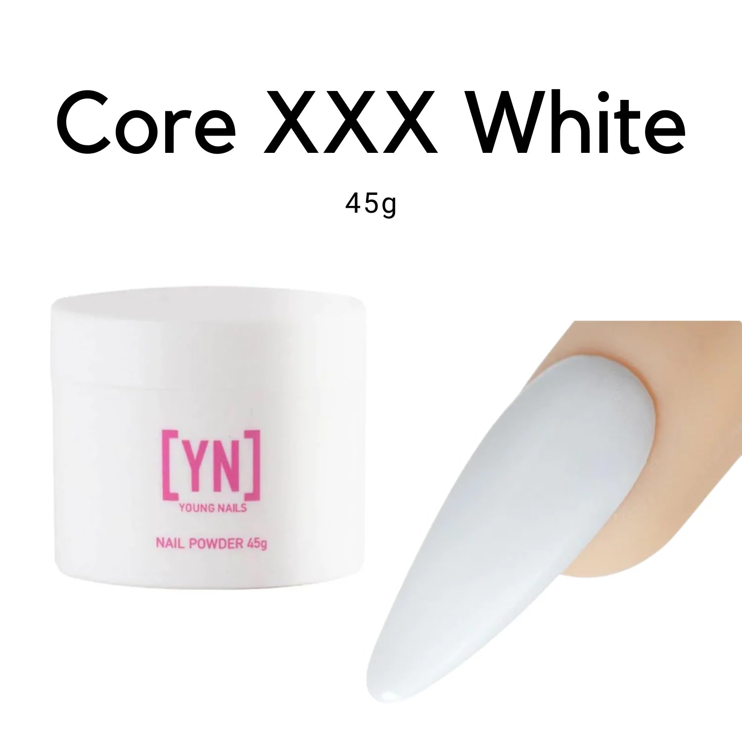 Young Nails Core XXX White 45g (3/4)