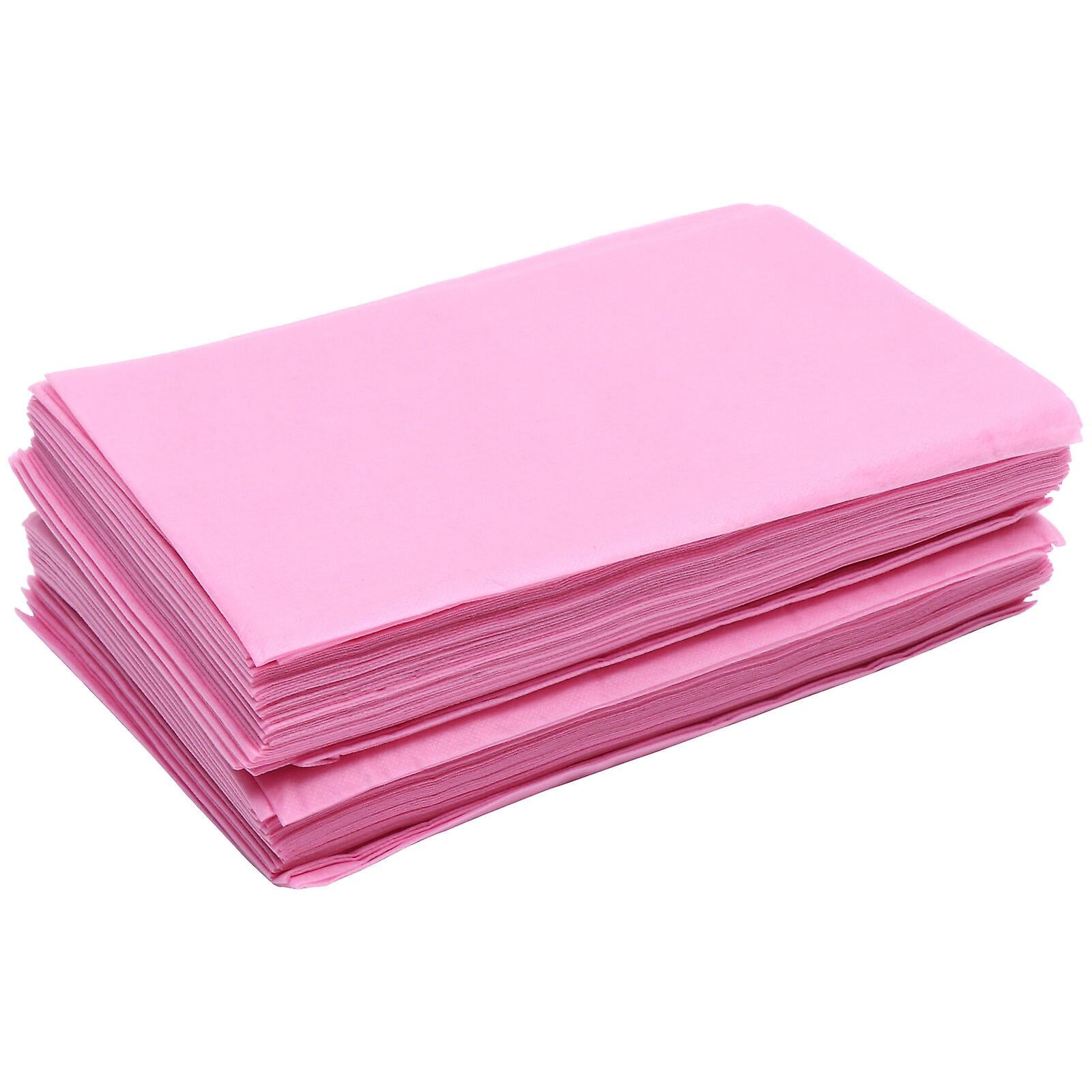 Disposable Non-woven multi purpose sheets | Pink 100's