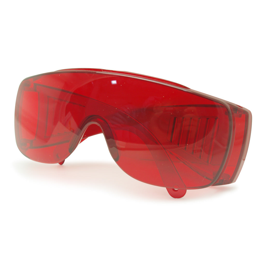 Red dental safety Glasses