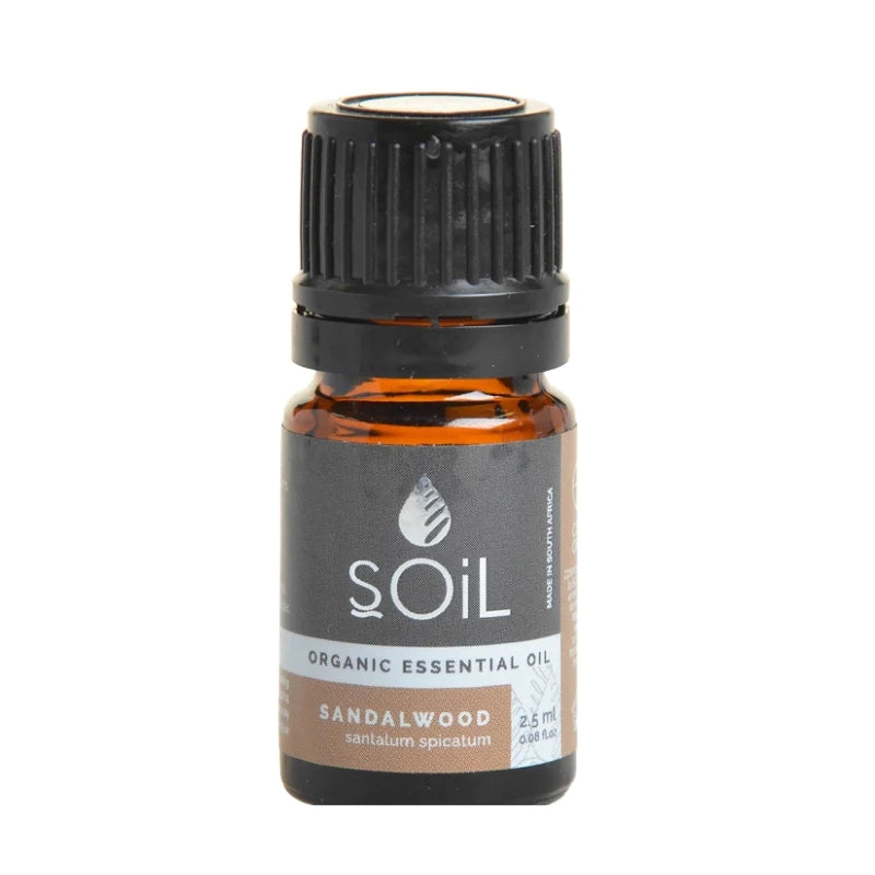 SOiL Organic Sandalwood Essential Oil 2.5ml