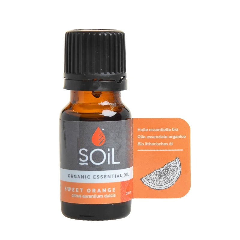 SOiL Organic Sweet Orange Essential Oil 10ml