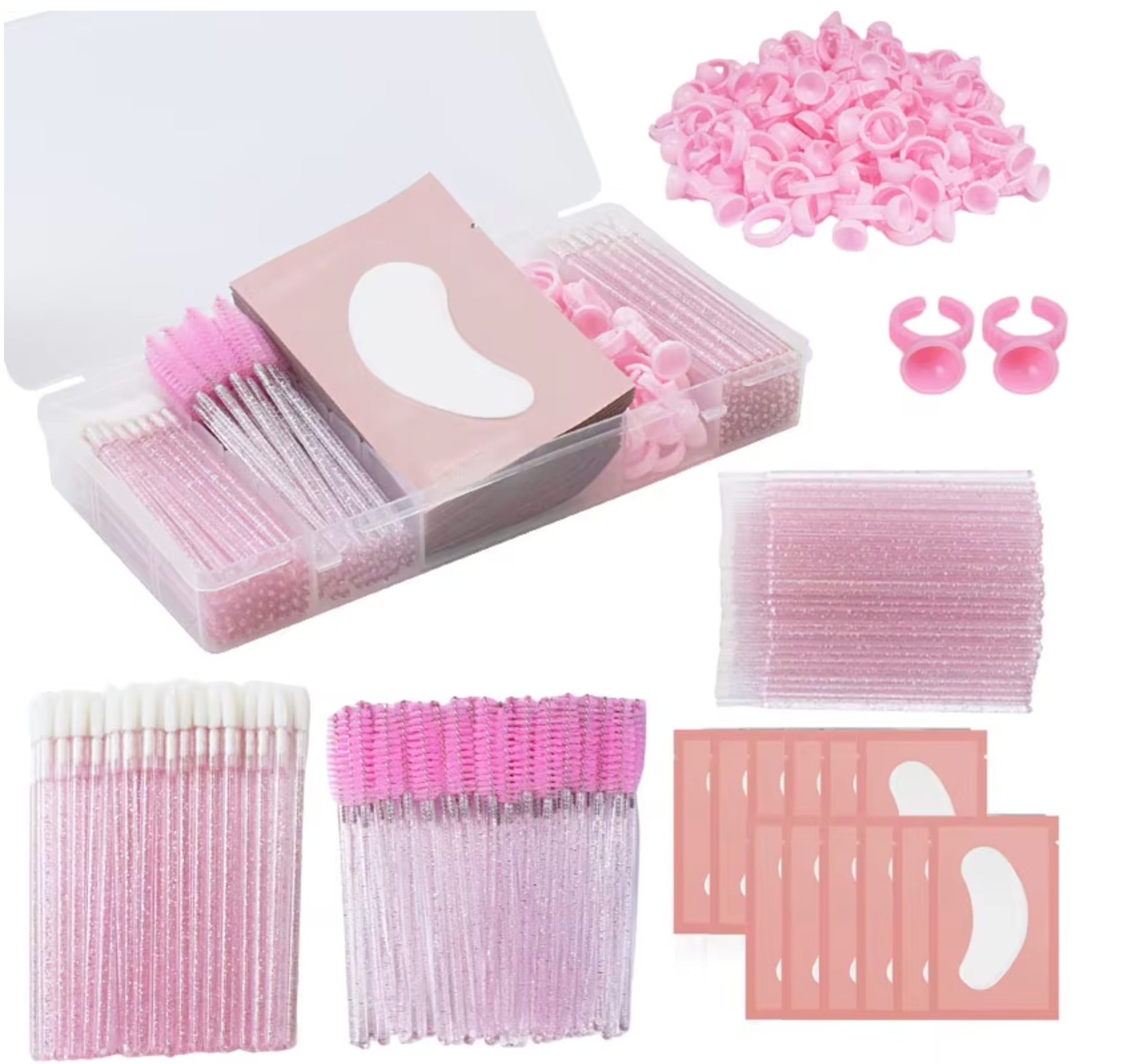 Diva Lash Disposable Set | Pink