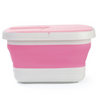 Pink collapsable All in one foot spa bath