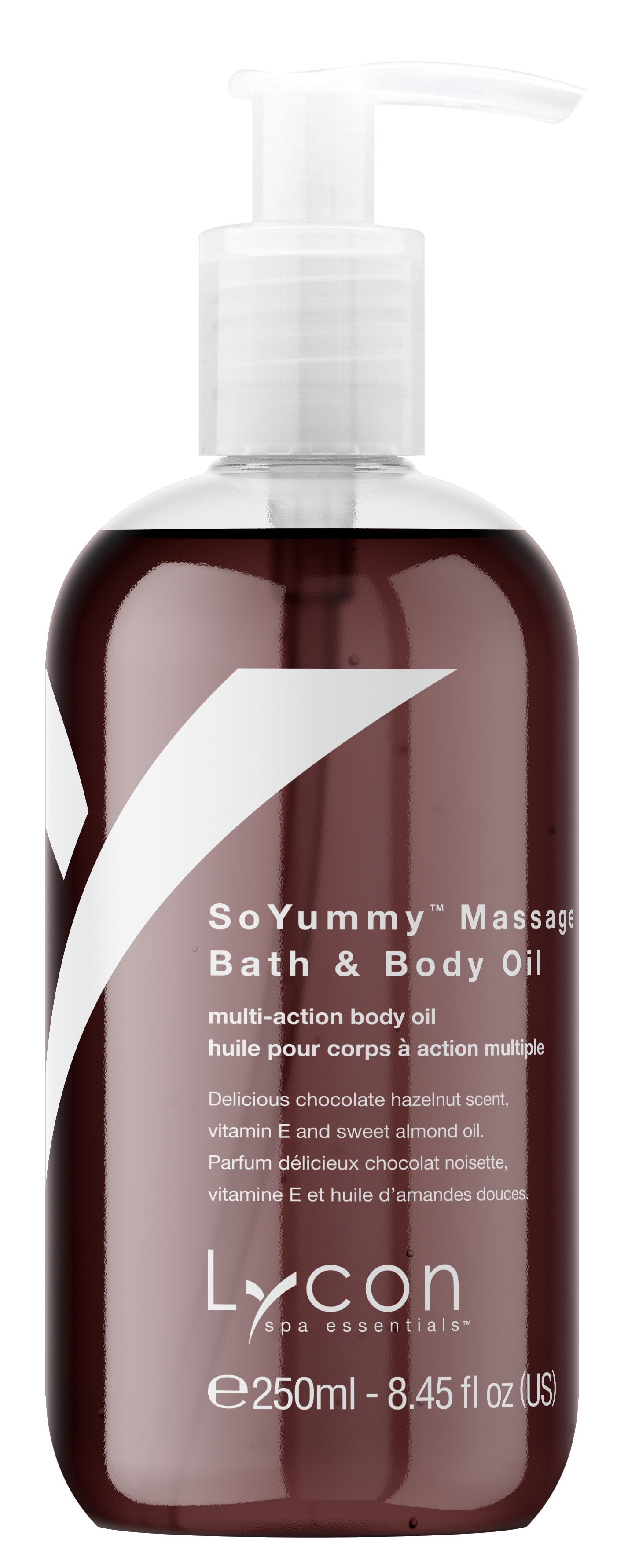 Lycon SoYummy Massage, Bath & Body Oil 250ml