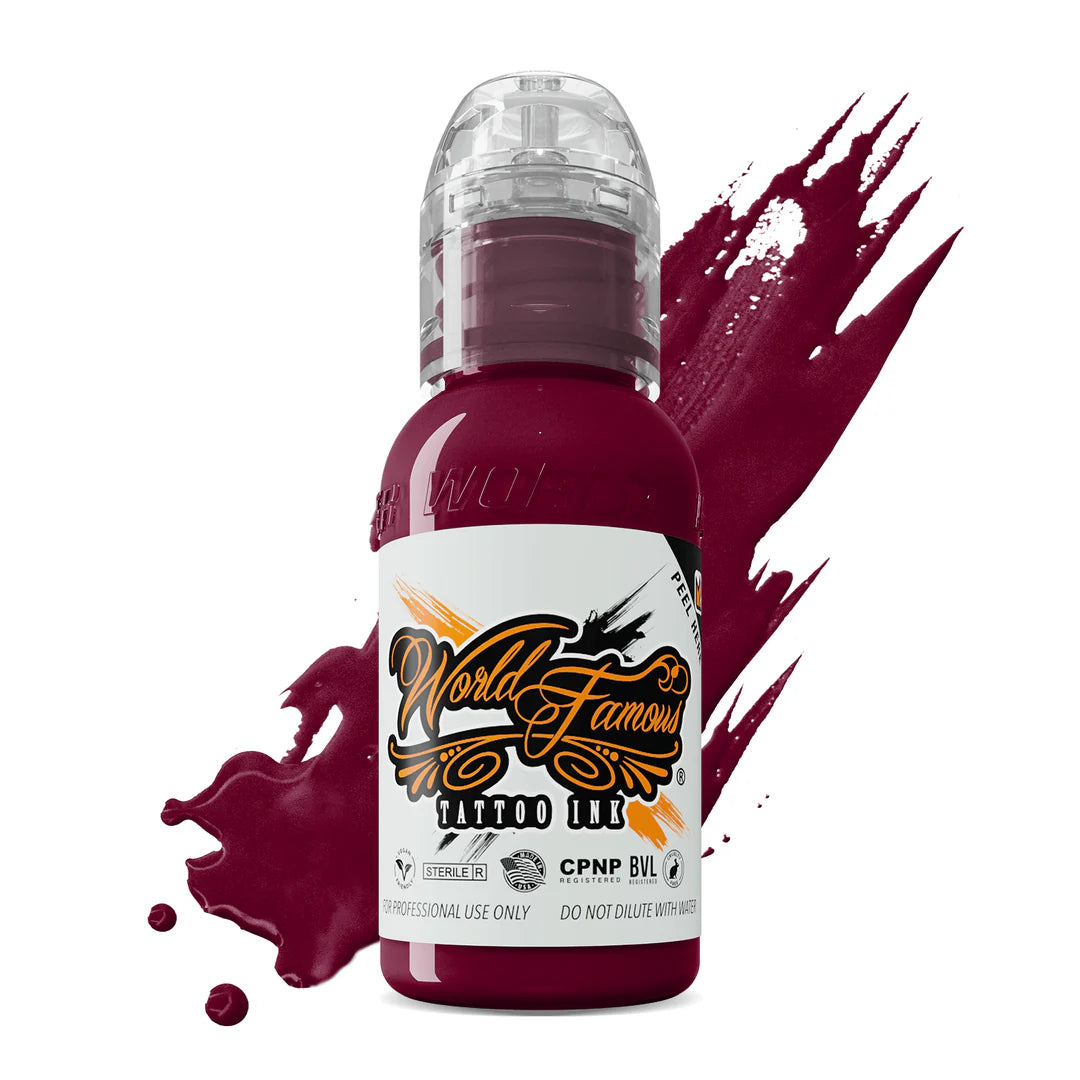 World Famous Tattoo Ink | Master Mike Abby Magenta 30ml