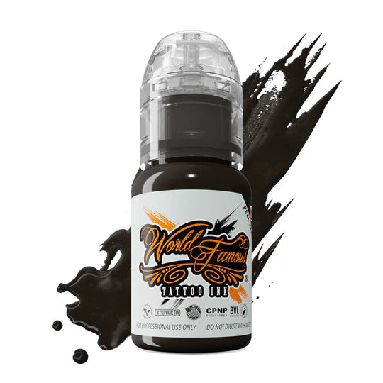 World Famous Tattoo Ink | Badlands Brown 15ml