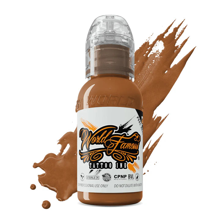 World Famous Tattoo Ink | Botticelli Brown 30ml