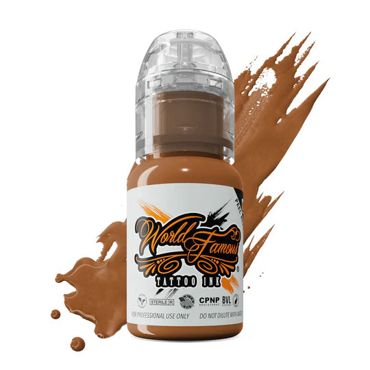 World Famous Tattoo Ink | Botticelli Brown 15ml