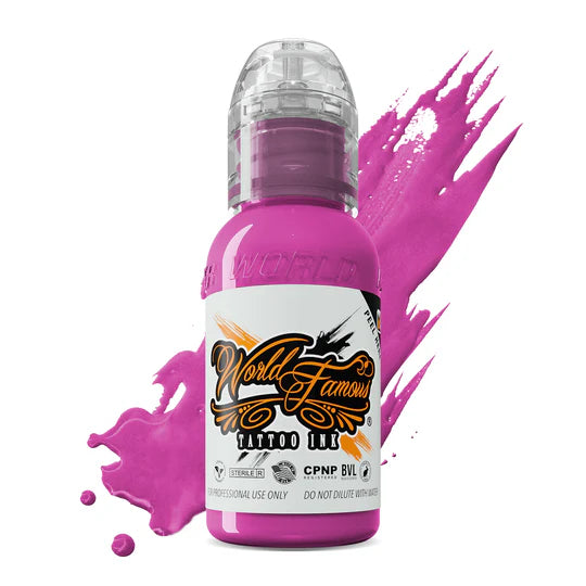 World Famous Tattoo Ink | Paris Pink 30ml