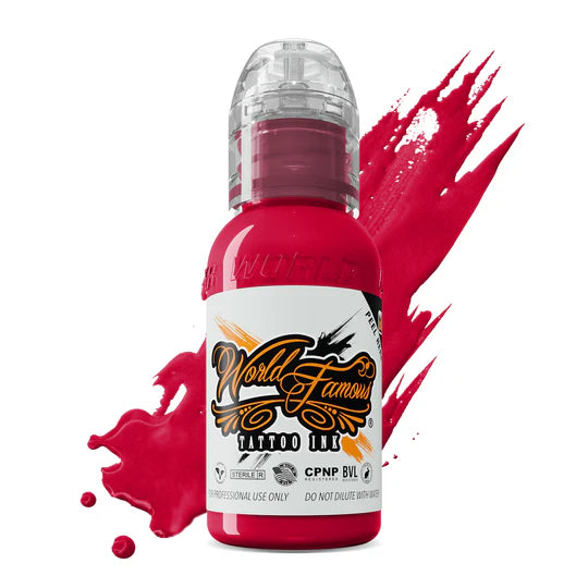 World Famous Tattoo Ink | Ryan Smith Rose 30ml
